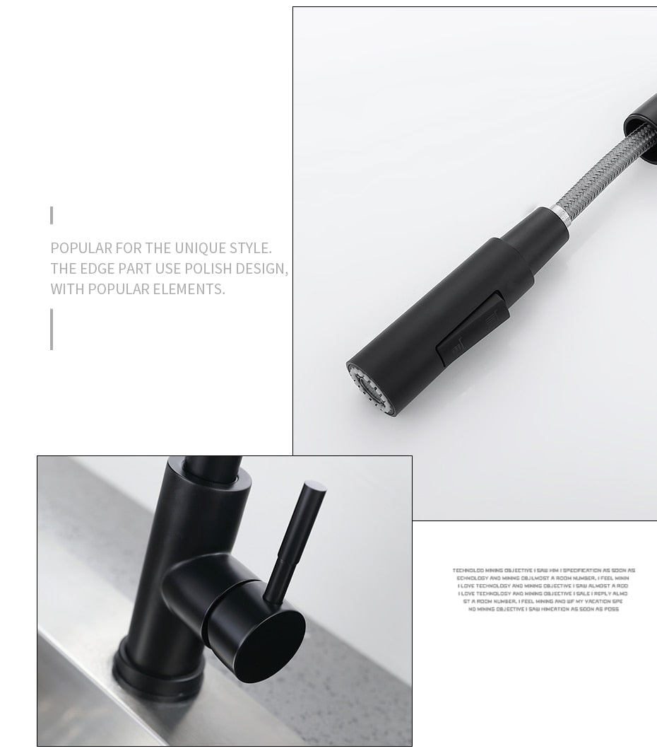 Smart Touch Kitchen Faucet with sensor technology, stainless steel finish, and pull-out spray feature, ideal for modern kitchens.