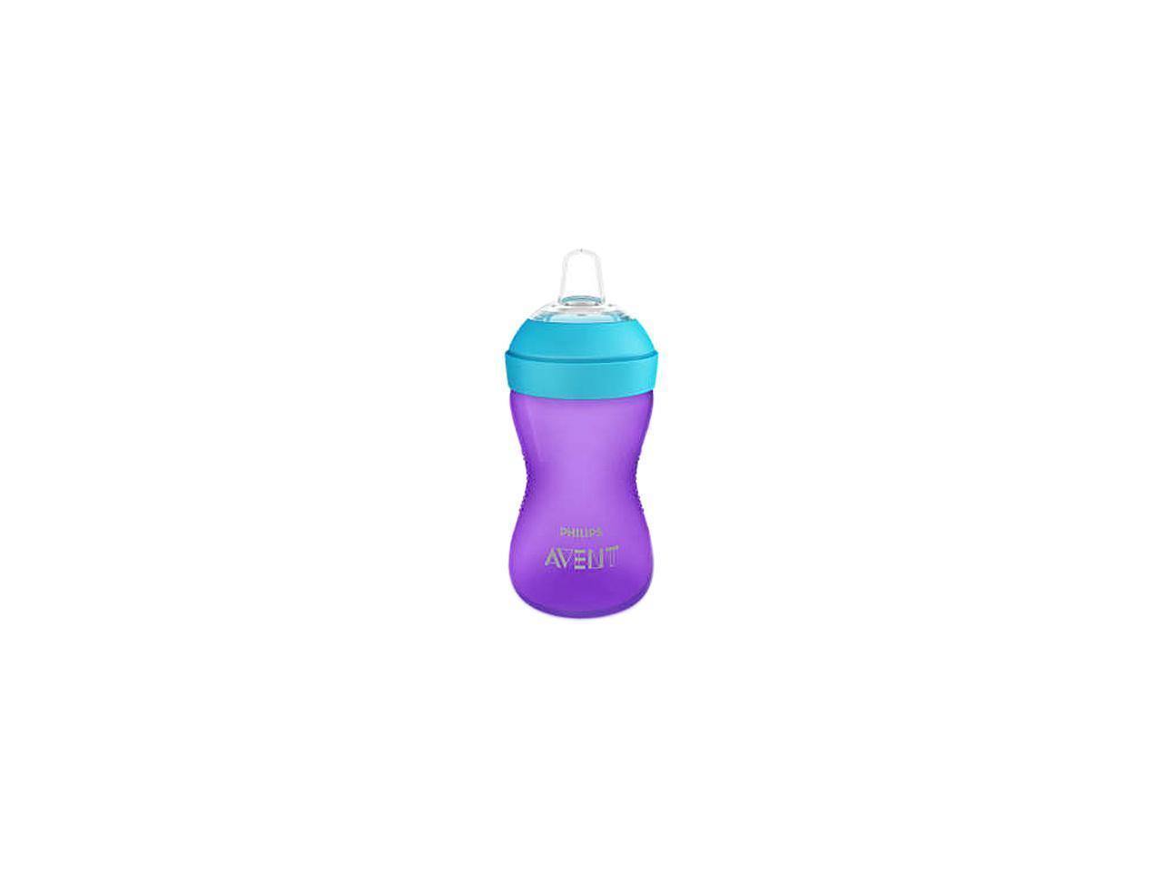 Philips Avent SCF801/22 Spout Cup featuring a flexible silicone spout and vibrant colors, designed for toddlers.