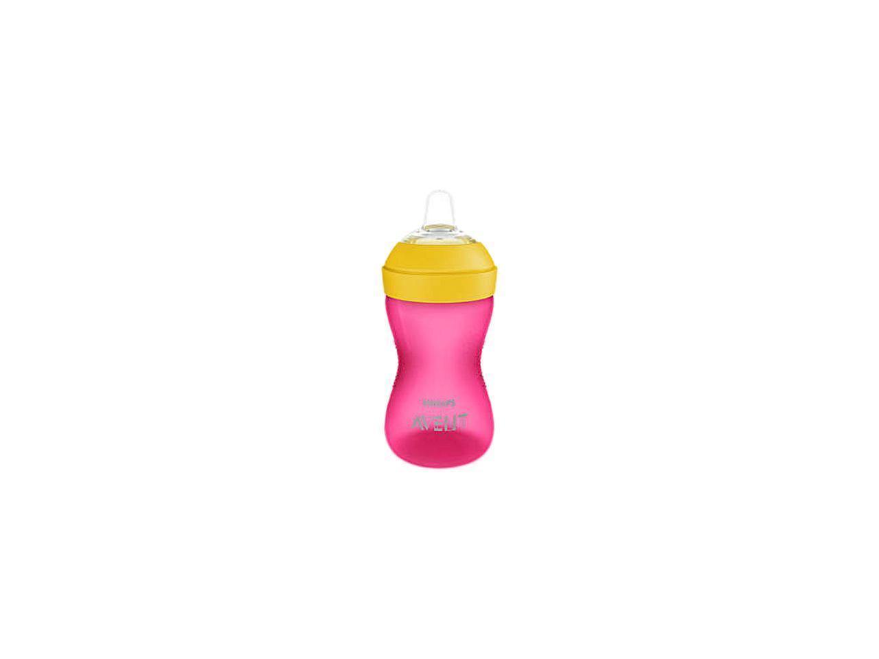 Philips Avent SCF801/22 Spout Cup featuring a flexible silicone spout and vibrant colors, designed for toddlers.