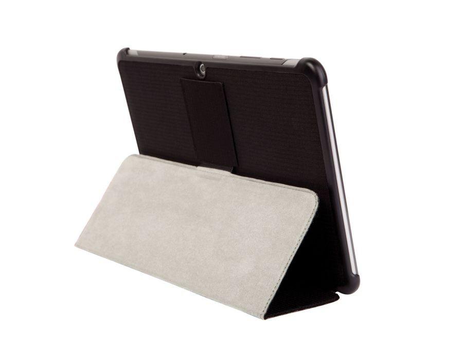 STM skinny Tablet Case in black for Samsung Tablet 2, featuring a lightweight design and protective hard shell.