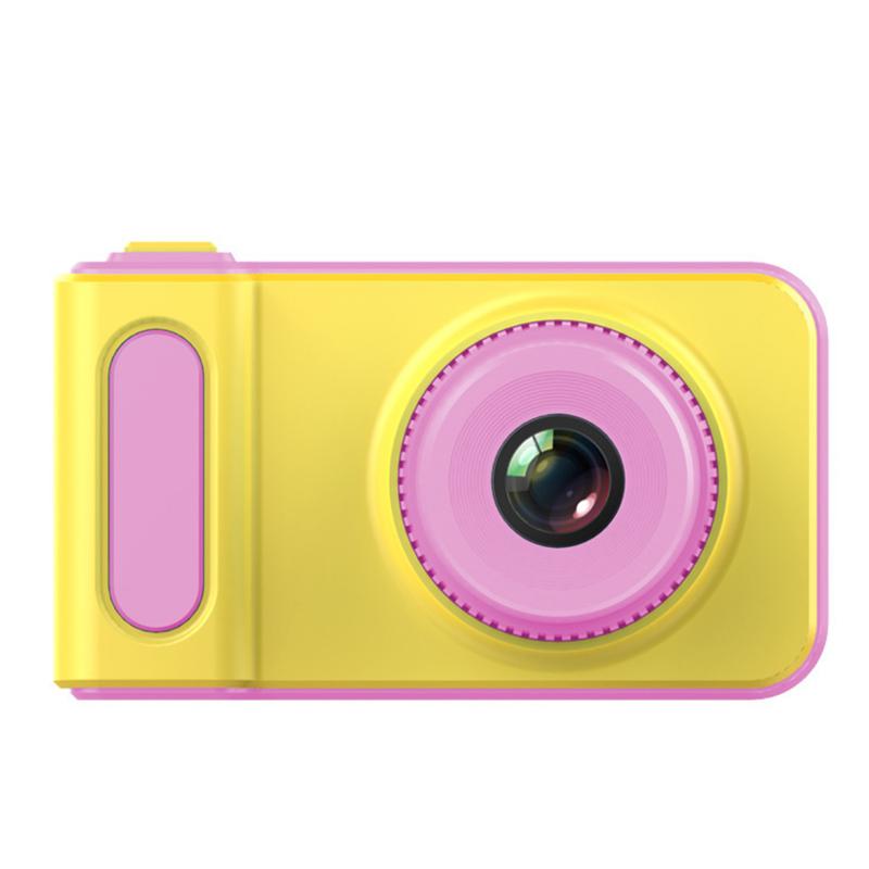 Super Duper Mini Cam Interactive Real Digital Video Camera for Kids in blue and pink colors, featuring a lightweight design and fun interactive elements.