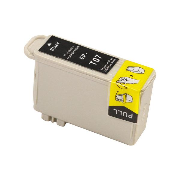 T007 Black Compatible Inkjet Cartridge showcasing its sleek design and quality components.