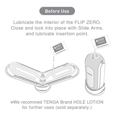 Tenga Flip Zero Black male masturbator showcasing its sleek design and advanced internal textures for enhanced pleasure.