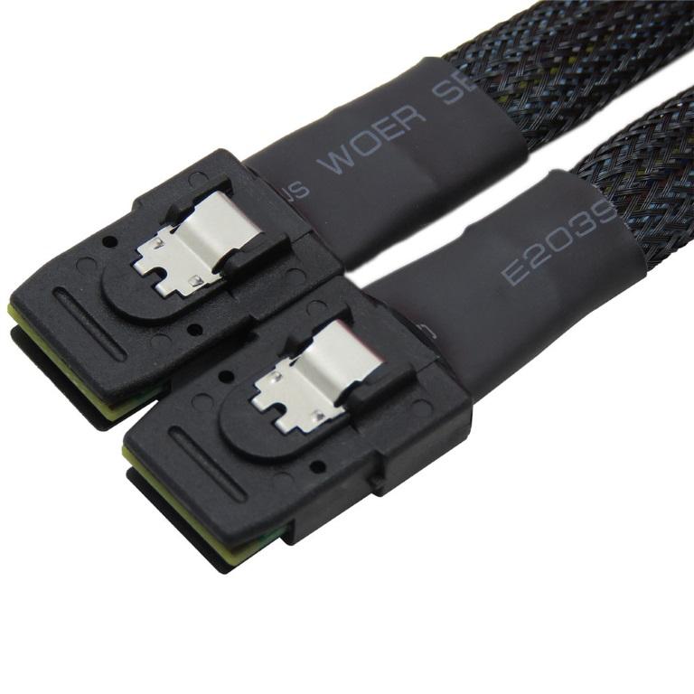 TGC SFF-8087 to SFF-8087 cable, 60cm long, designed for Mini SAS backplane connections.