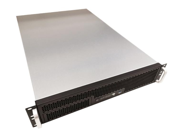 TGC Rack Mountable Server Chassis 2U with 650mm depth and 1 external 5.25' bay, designed for optimal server performance.