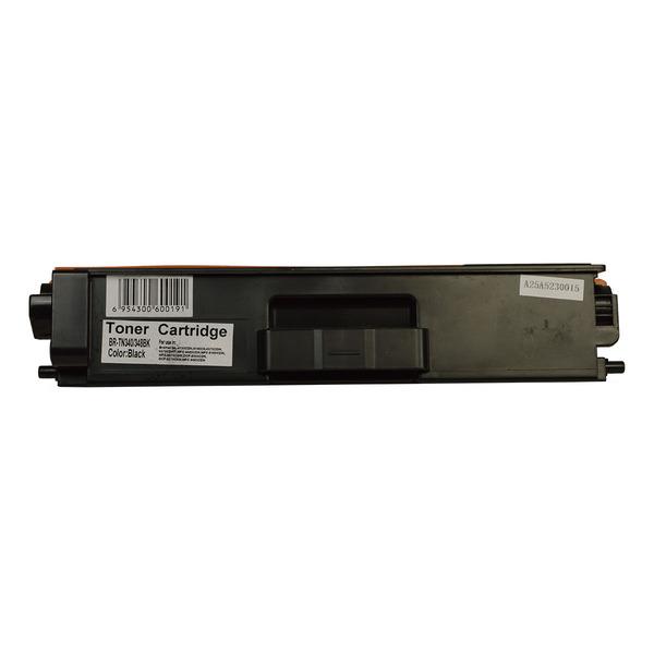 TN-340 Black High Yield Generic Toner cartridge, designed for high-quality printing with a yield of 4000 pages.