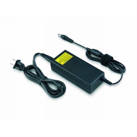 Toshiba 19V 4.74A 90W AC Adaptor with Velcro strap, suitable for various Toshiba notebook models.