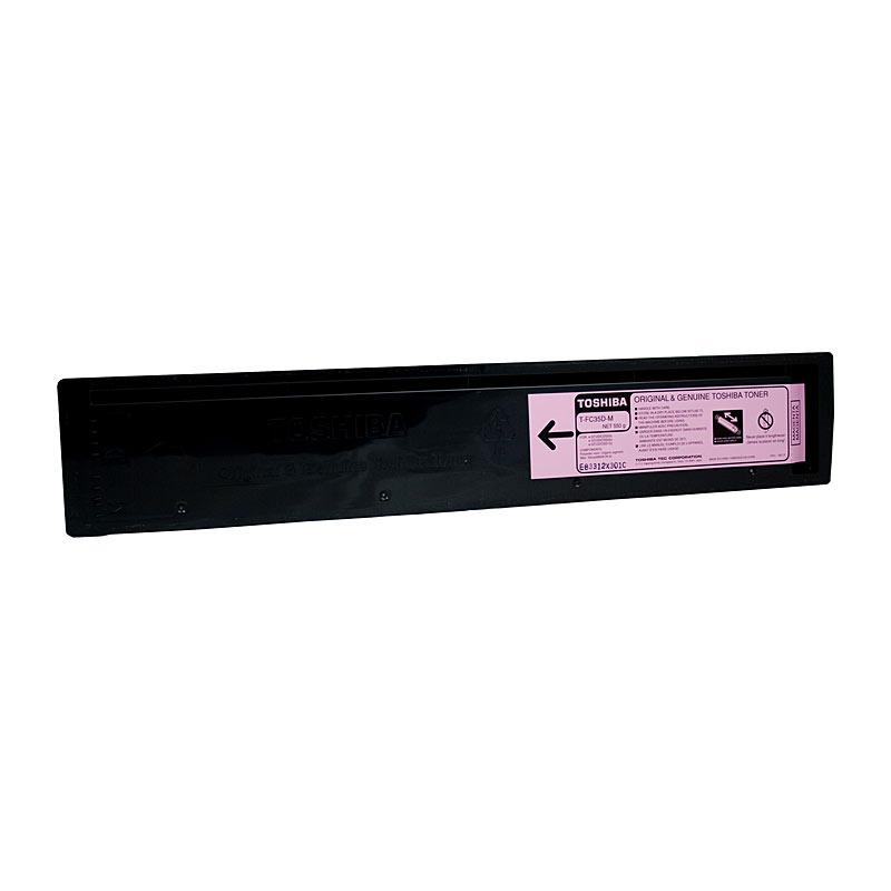 TOSHIBA TFC35 Toner Magenta cartridge, vibrant color, high yield.