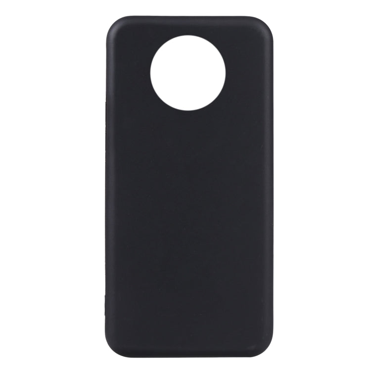 Black TPU phone case designed for Xiaomi Poco X3 NFC, Poco X3, and Poco X3 Pro, showcasing its sleek design and protective features.