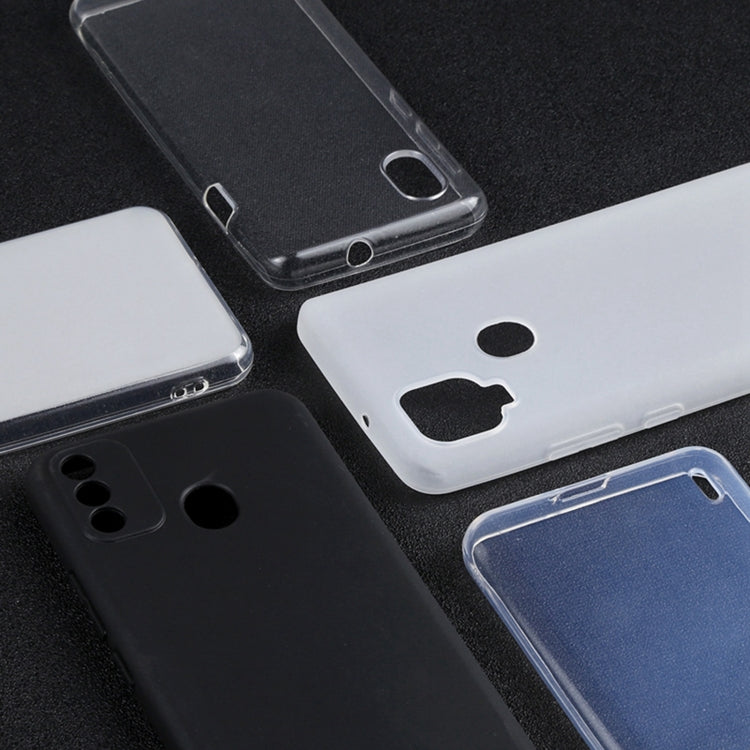 Black TPU phone case designed for Xiaomi Poco X3 NFC, Poco X3, and Poco X3 Pro, showcasing its sleek design and protective features.