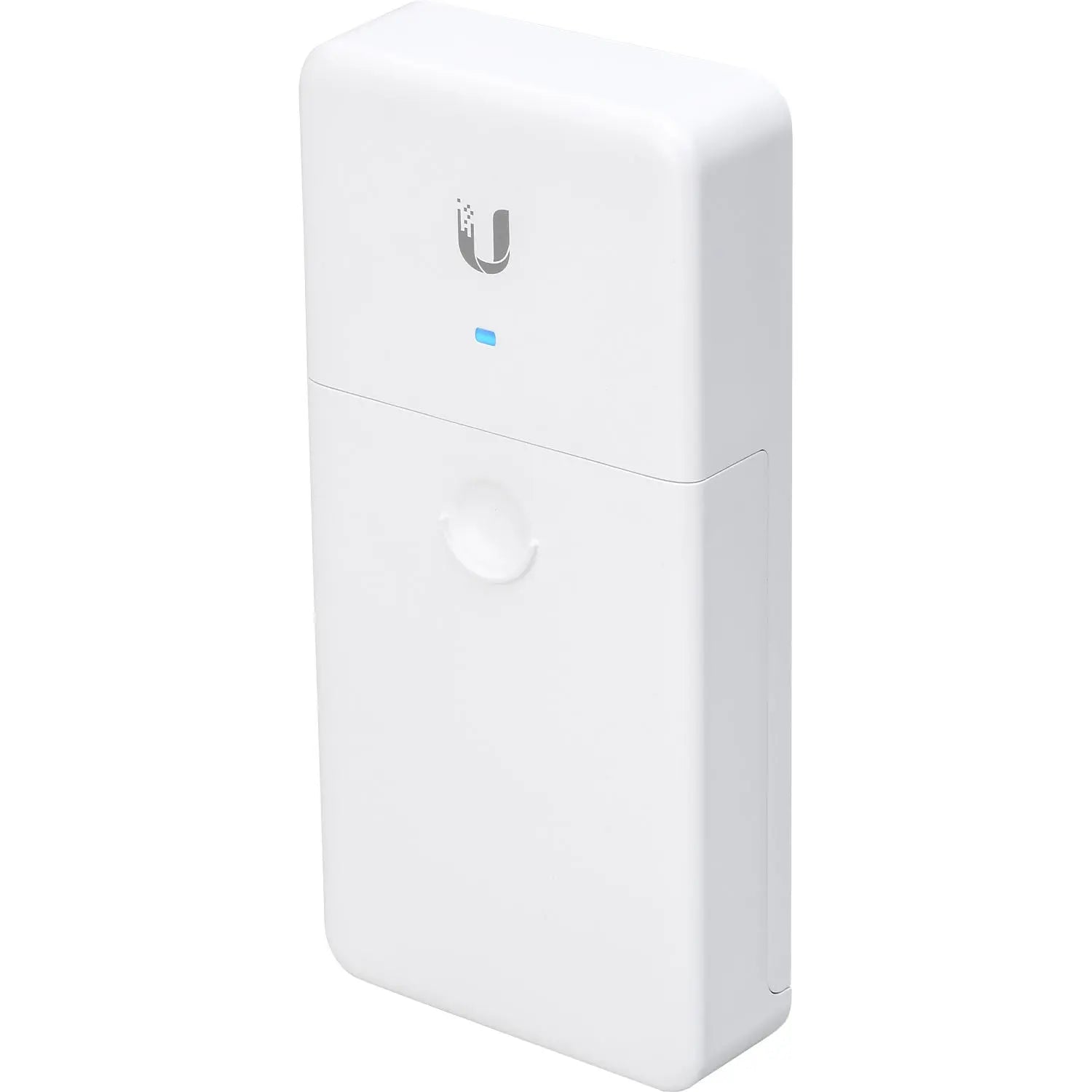 UBIQUITI Fiber POE G2 device designed for outdoor use, featuring a robust and weather-resistant casing for reliable connectivity.