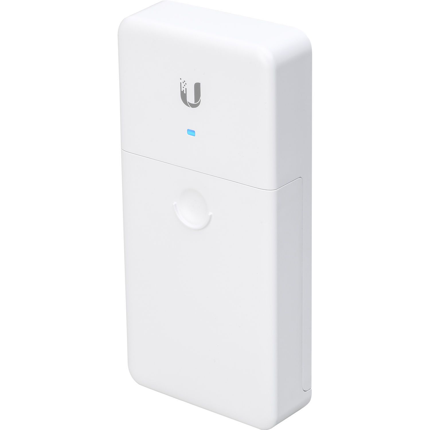 UBIQUITI Fiber POE G2 device designed for outdoor use, featuring a robust and weather-resistant casing for reliable connectivity.