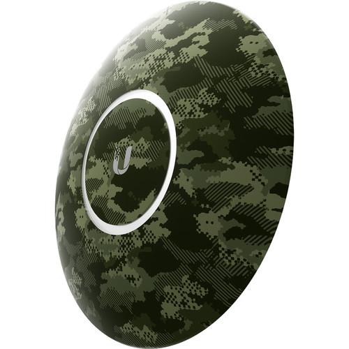 Ubiquiti UniFi NanoHD Hard Cover Skin Casing in camo design, providing stylish protection for networking devices.