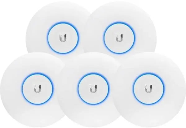 UBIQUITI UniFi Wave 2 Dual Band 802.11ac Access Point with security features and BLE technology, designed for high-performance wireless networking.