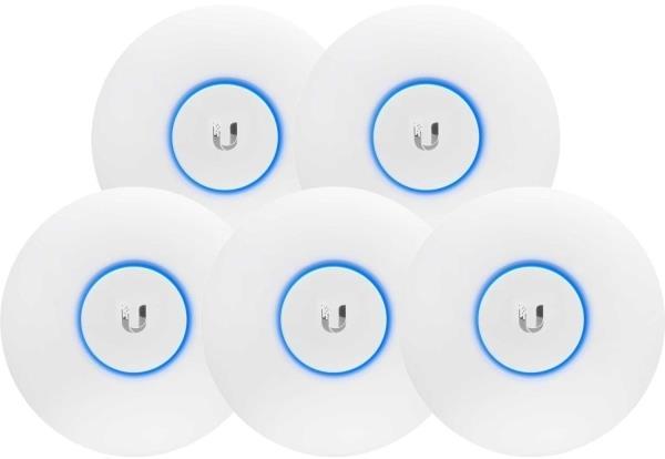 UBIQUITI UniFi Wave 2 Dual Band 802.11ac Access Point with security features and BLE technology, designed for high-performance wireless networking.