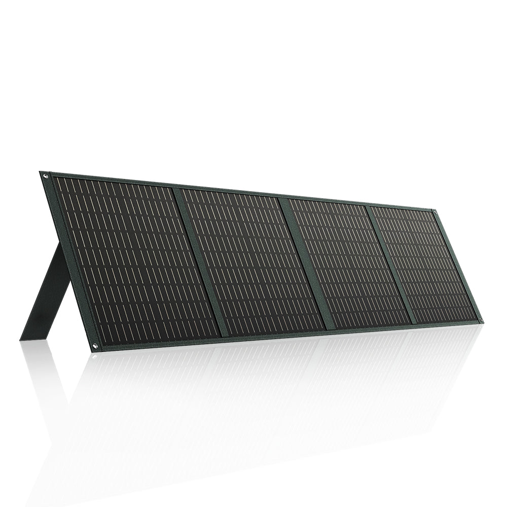 US POWERWIN Foldable Solar Panel PWS110*3 Pack 330W showcasing three panels with a sleek design, ideal for outdoor power solutions.