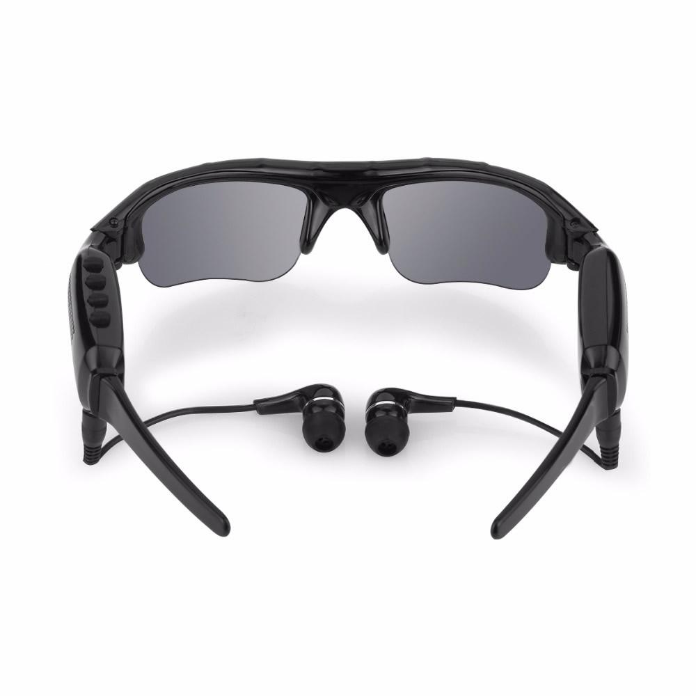 Action Jackson HD Video Recording Sunglasses with MP3 Player, featuring polarized lenses and a sleek design for outdoor adventures.