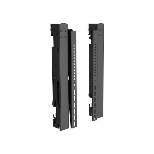 Video Wall Mount ARM showcasing its sturdy design and quick-release latch for easy installation and maintenance.