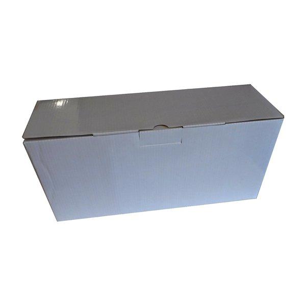 A compact White Toner Box measuring 36 x 13 x 23.5cm, designed for storing toner cartridges securely.