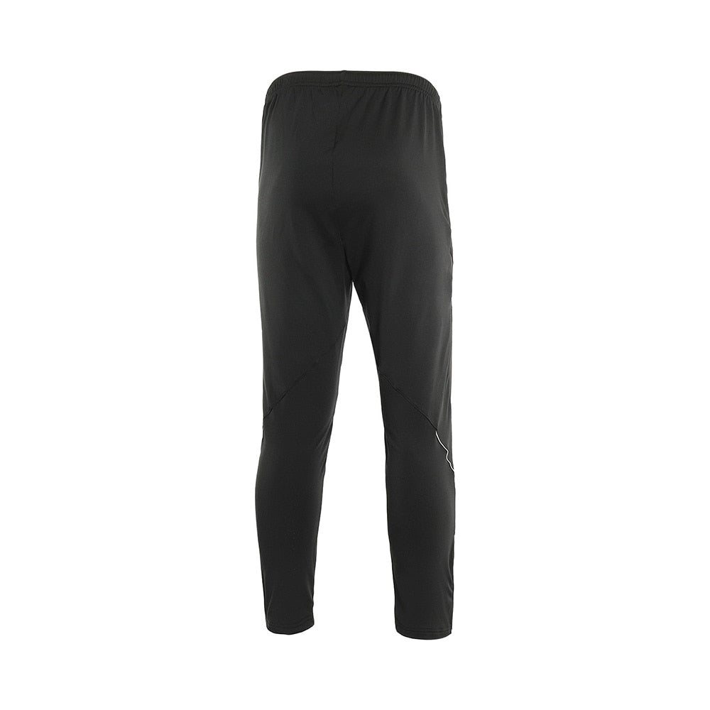 Men's Winter Warm Up Thermal Fleece trousers designed for cycling and running, featuring a drawstring closure and windproof material.