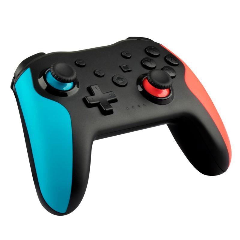 Wireless Bluetooth Gamepad for Nintendo Switch and Switch Lite, featuring a sleek design and ergonomic grip, ideal for gaming.