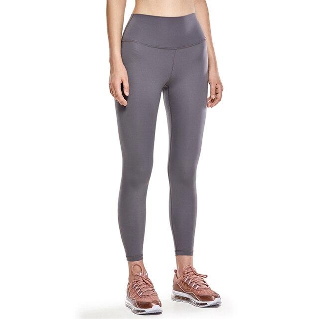 Women's Naked Feeling II High Waist Yoga Leggings in black, featuring a high waist and side pocket for convenience during workouts.