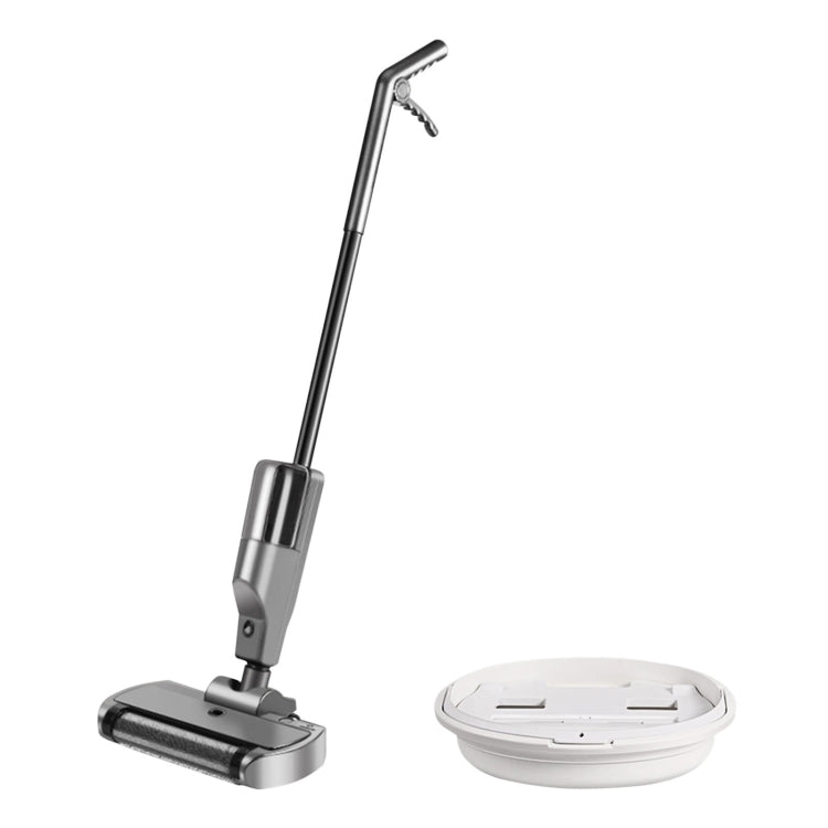 XM001 Smart Wireless Electric Vacuum Cleaner with mopping and scrubbing features, showcasing its sleek design and functionality.