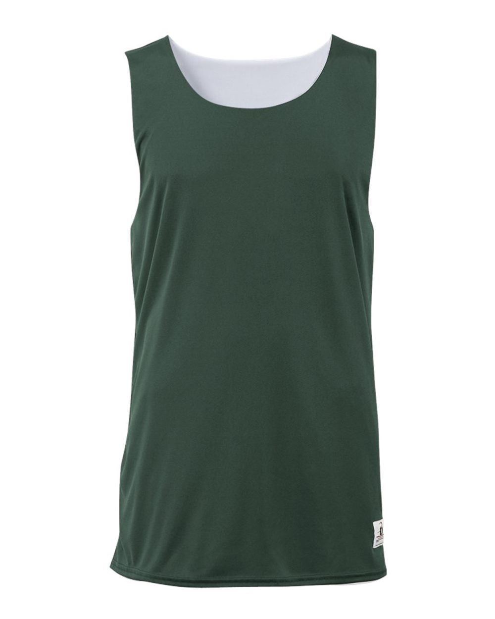 Badger Youth B-Core Reversible Tank Top in vibrant colors, showcasing its double-layer polyester design and moisture management features.