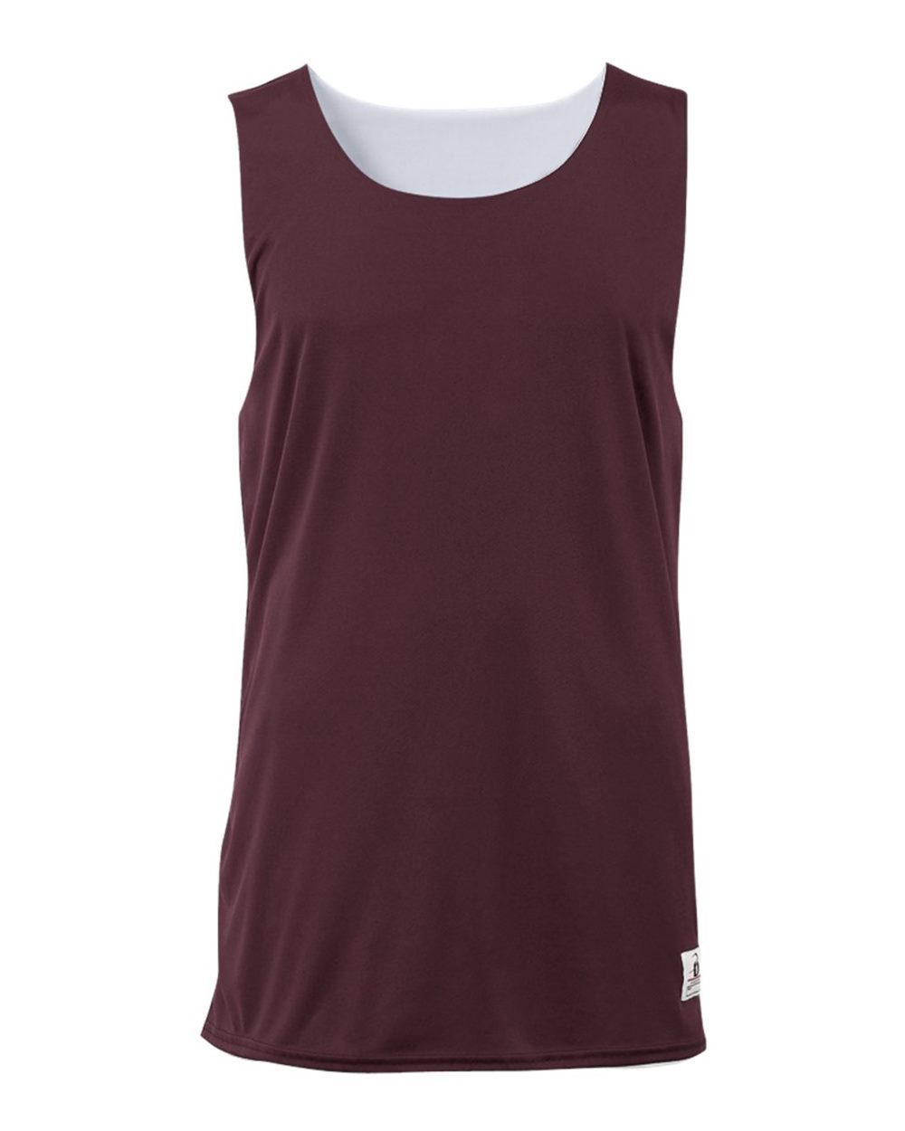 Badger Youth B-Core Reversible Tank Top in vibrant colors, showcasing its double-layer polyester design and moisture management features.