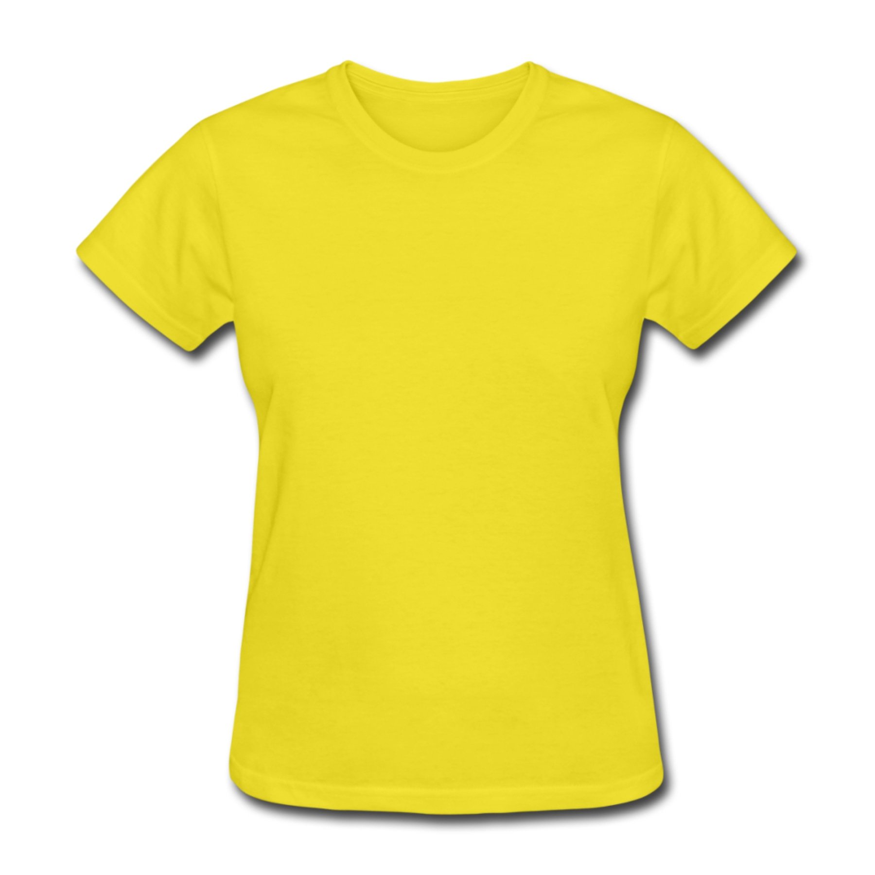 A stylish Women's Classic Short Sleeve T-Shirt in various colors, showcasing its feminine fit and comfortable fabric.