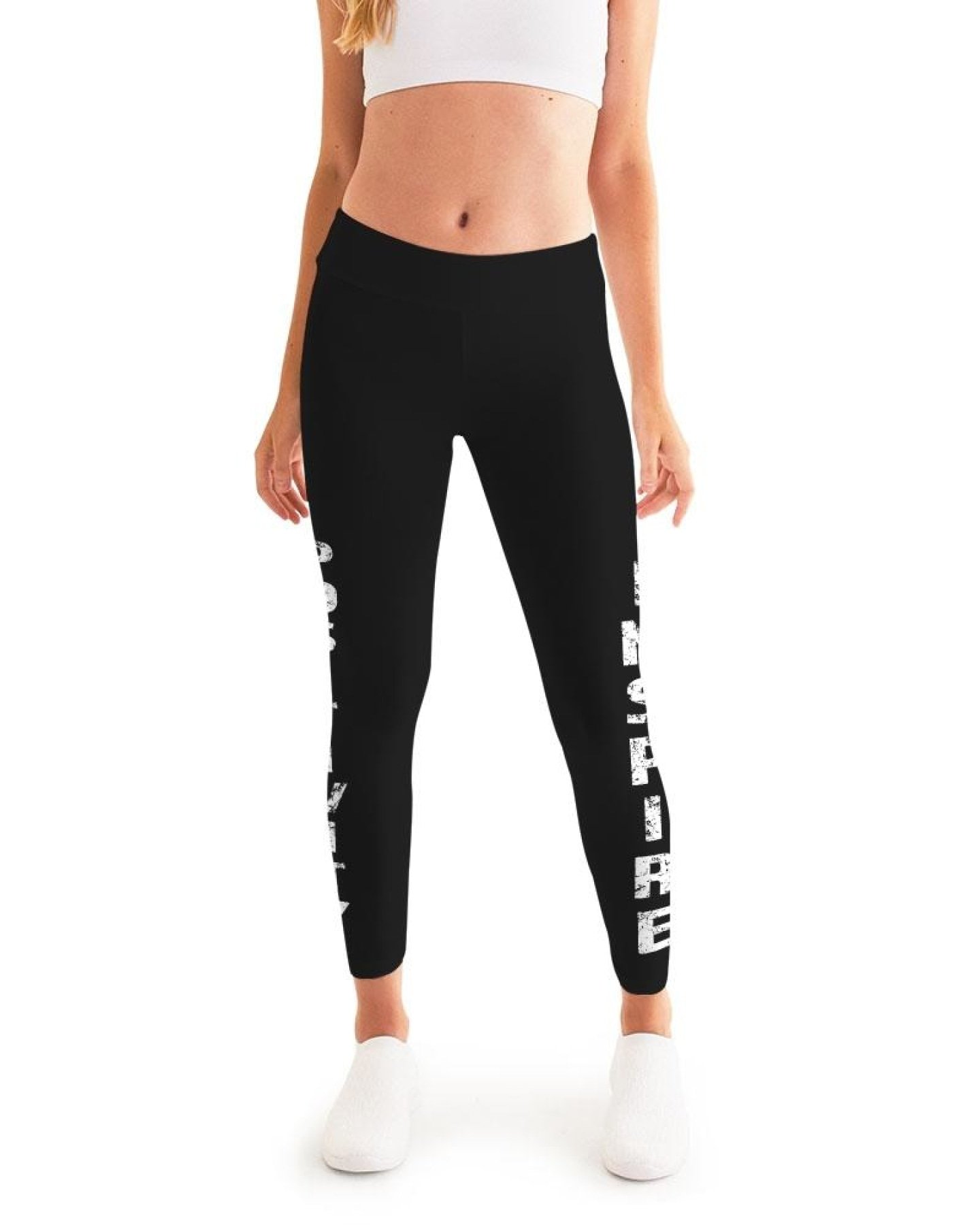 Womens high-waist fitness legging yoga pants in a stylish design, showcasing breathable fabric and a flattering fit.