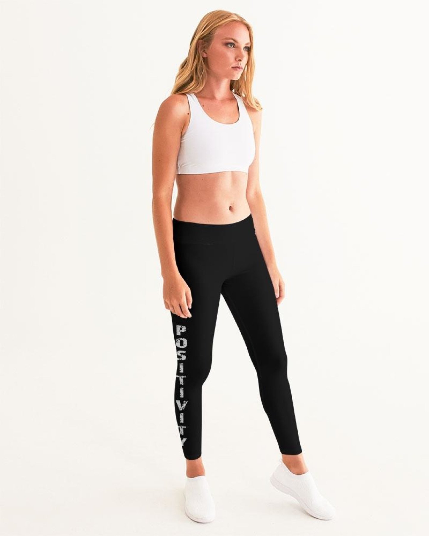 Womens high-waist fitness legging yoga pants in a stylish design, showcasing breathable fabric and a flattering fit.