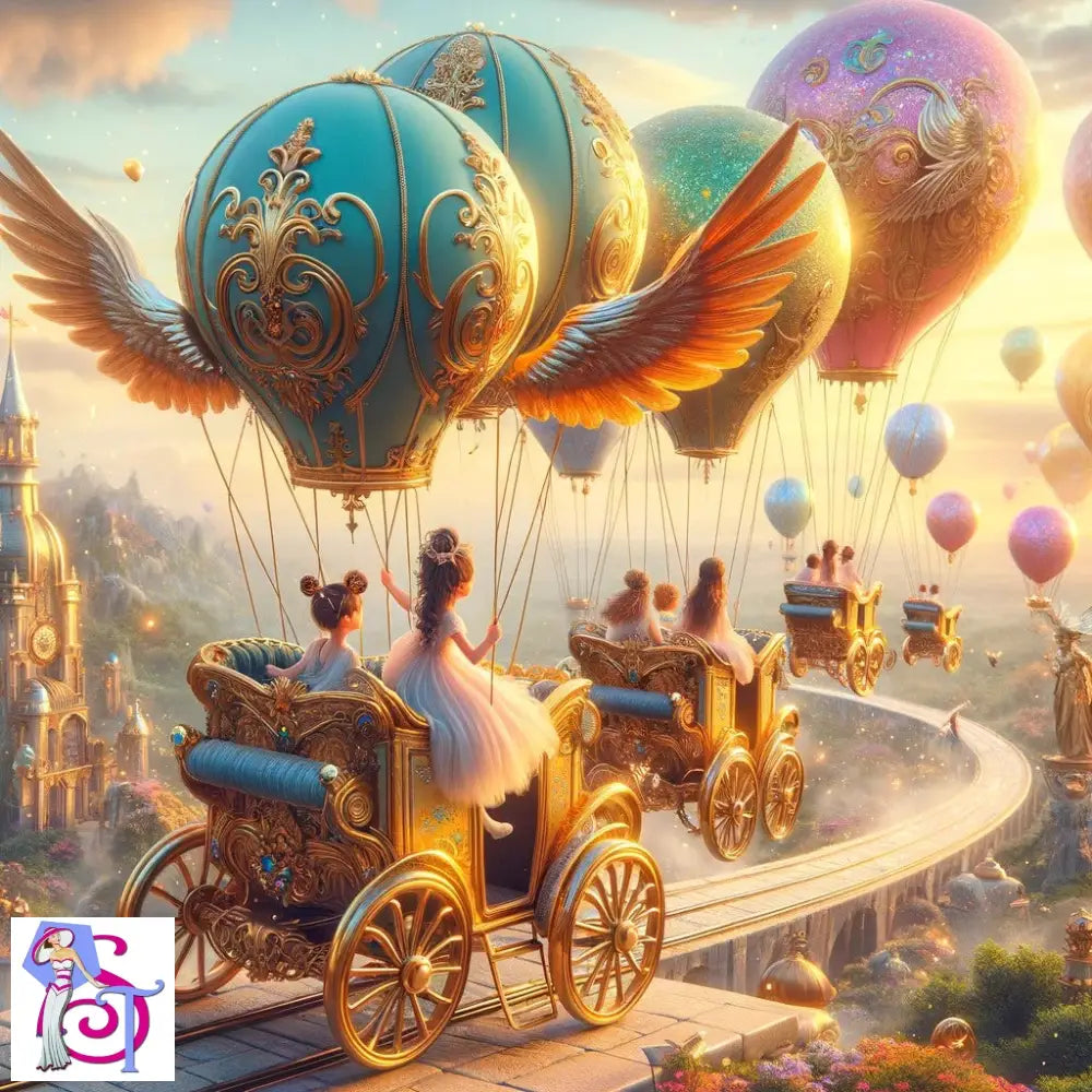 A vibrant scene from The Wonderscape video showcasing colorful landscapes and whimsical characters.