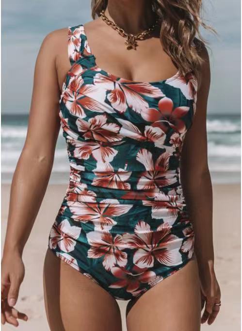 A stylish New Sexy Swimsuit Suit Triangle Bikini made from high-quality polyester, perfect for summer beach outings.