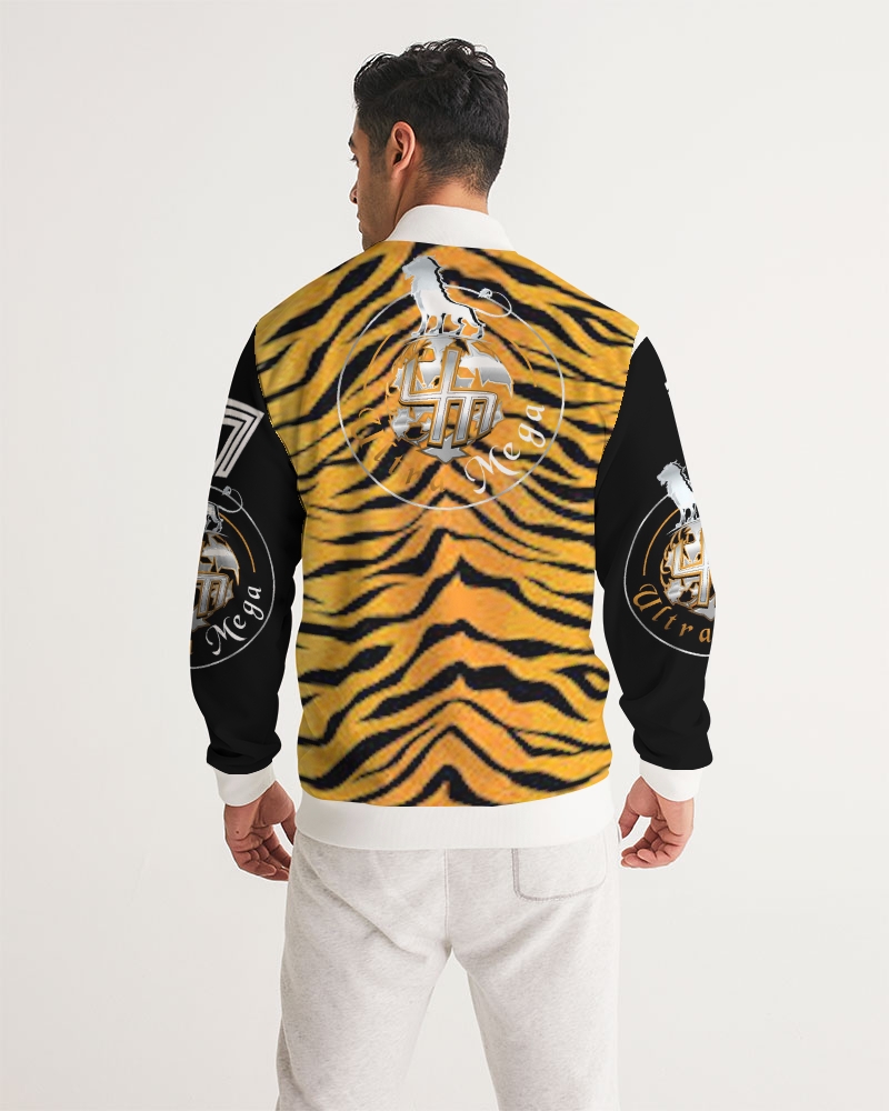 Bengali 7 Men's Track Jacket featuring ribbed collar, cuffs, and zip pockets, designed for comfort and style.