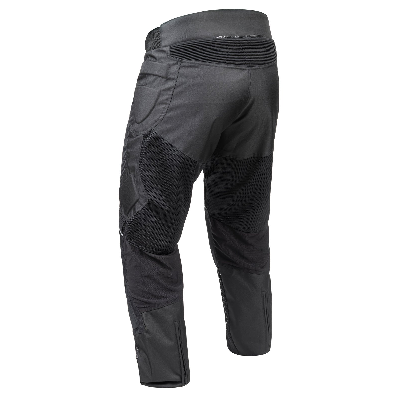 Pantalone In Rette riding pants featuring flow-through mesh and CE approved knee armor, designed for comfort and safety.