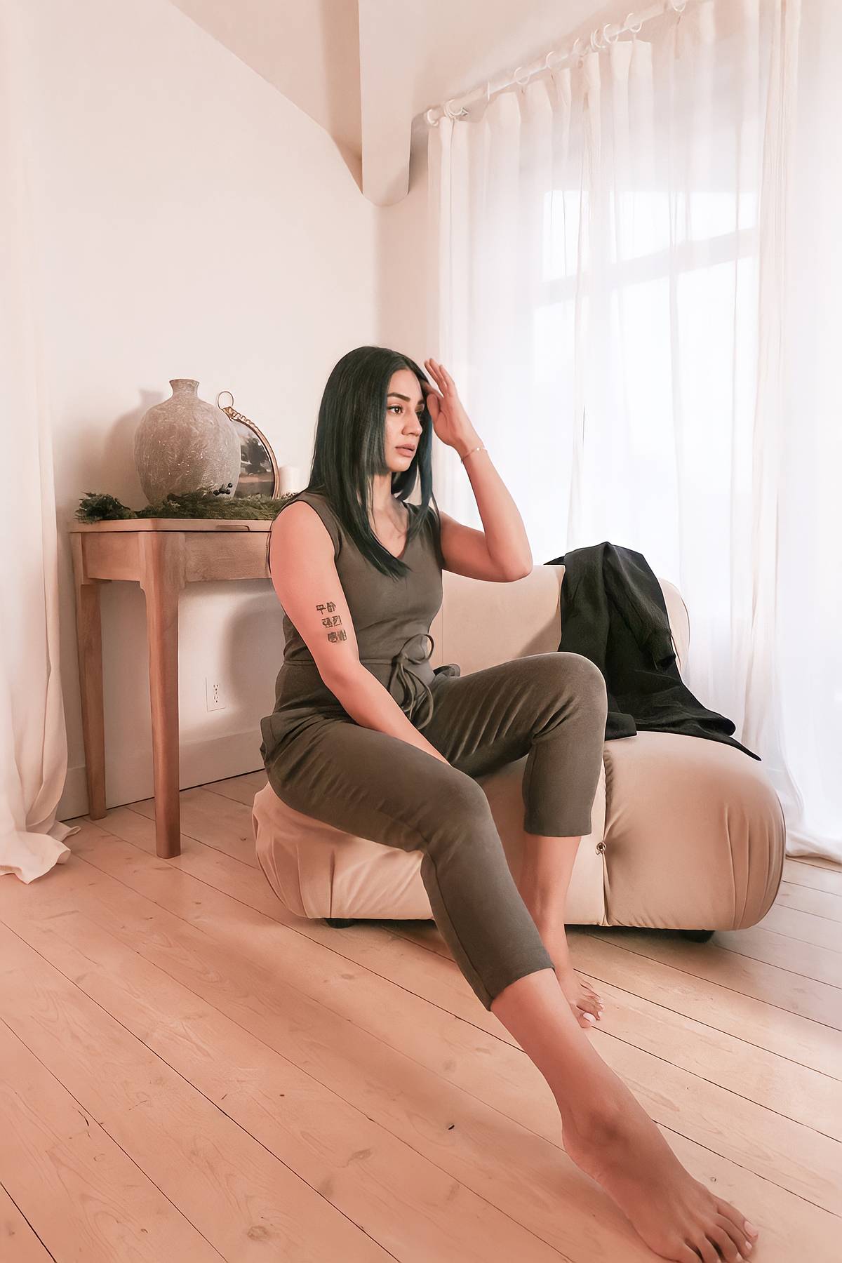 Main Axty V-Neck Jumpsuit image