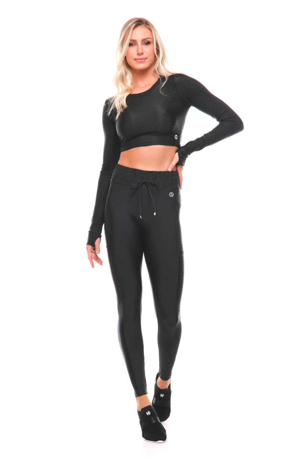 Fearless High Waisted Fitted Joggers featuring a high waist and discrete cheetah print, perfect for gym and casual wear.