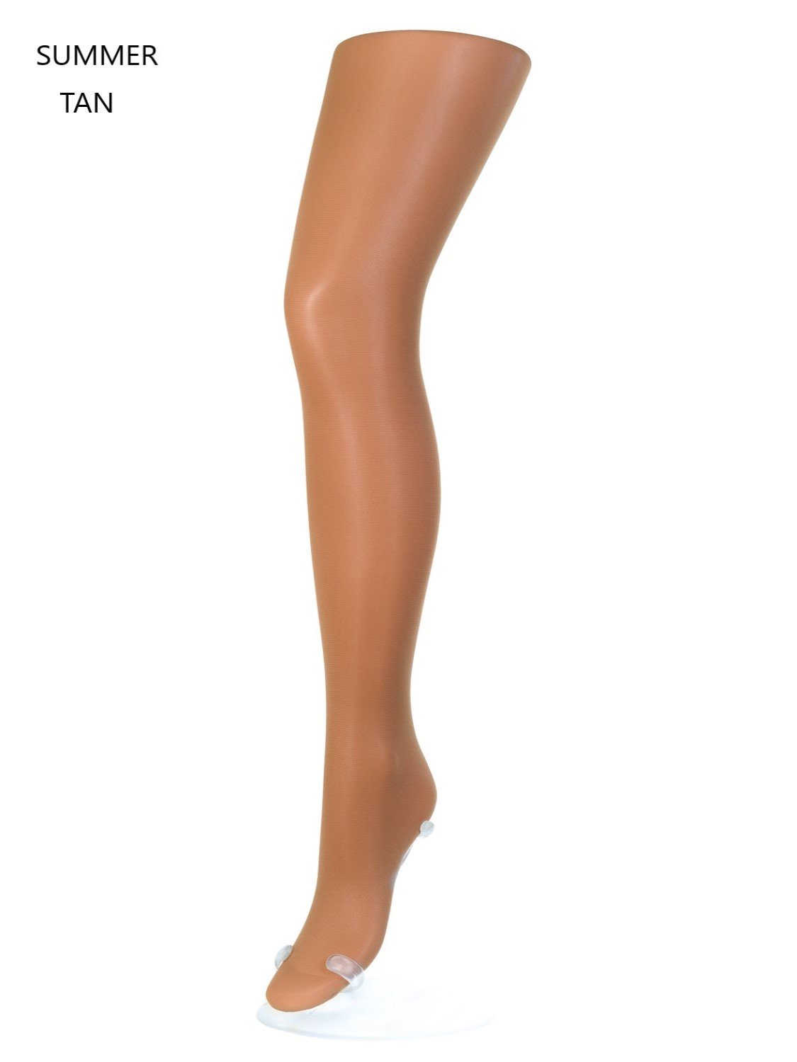 Hosetess Magic Lift shapewear support stockings featuring a shiny finish and broad waistband, designed for comfort and graduated compression.