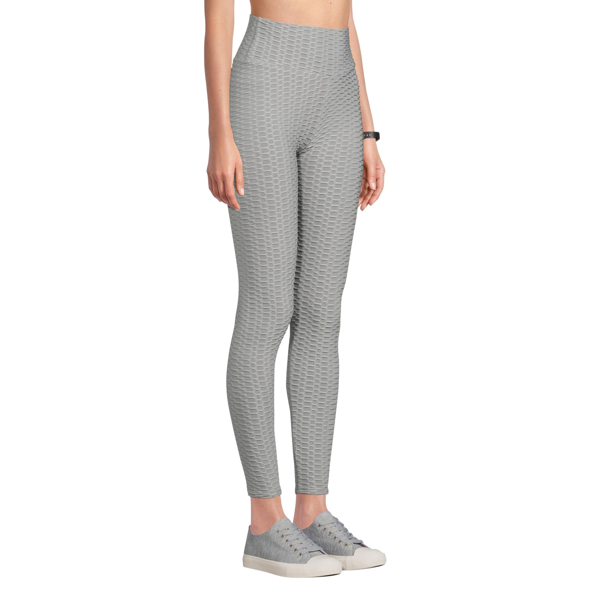 Main SOBEYO Womens'  Legging Bubble Stretchable Gray image