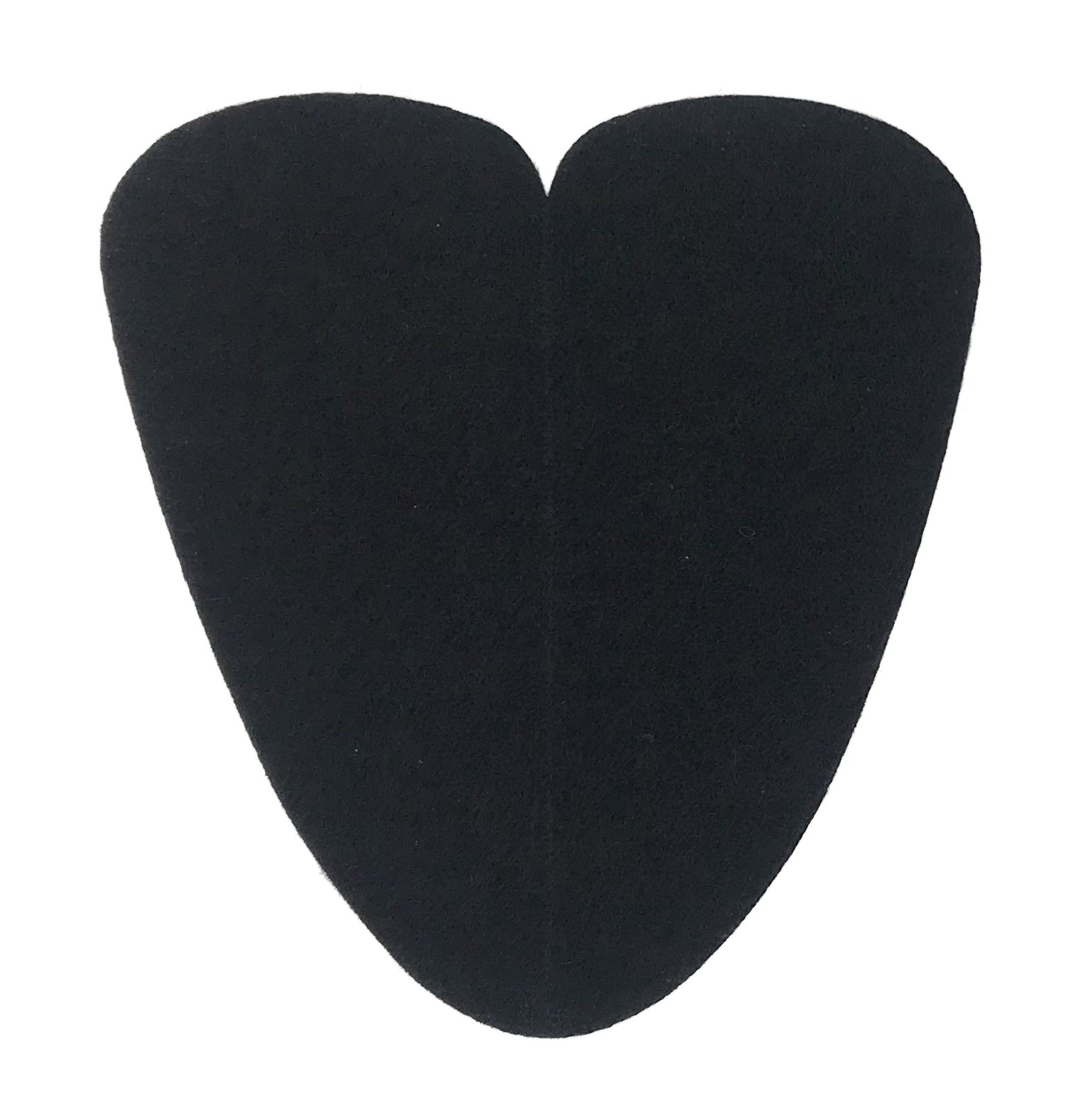 Knicker Sticker disposable adhesive underwear in black, featuring a heart shape design for a seamless fit under clothing.