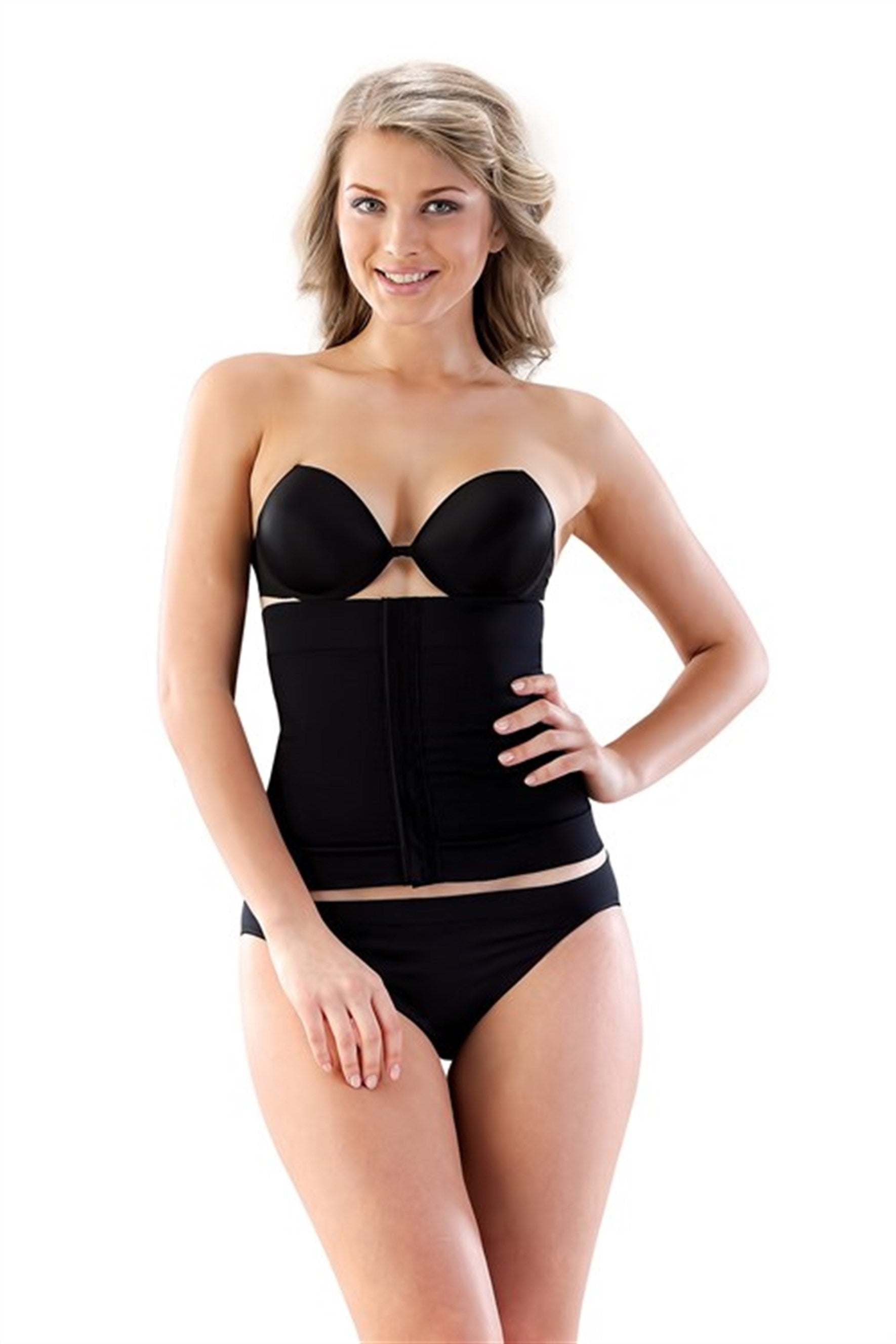 Shopymommy 2026 Double Waist corset featuring anti-slip silicone backing and breathable fabric, ideal for postpartum recovery.