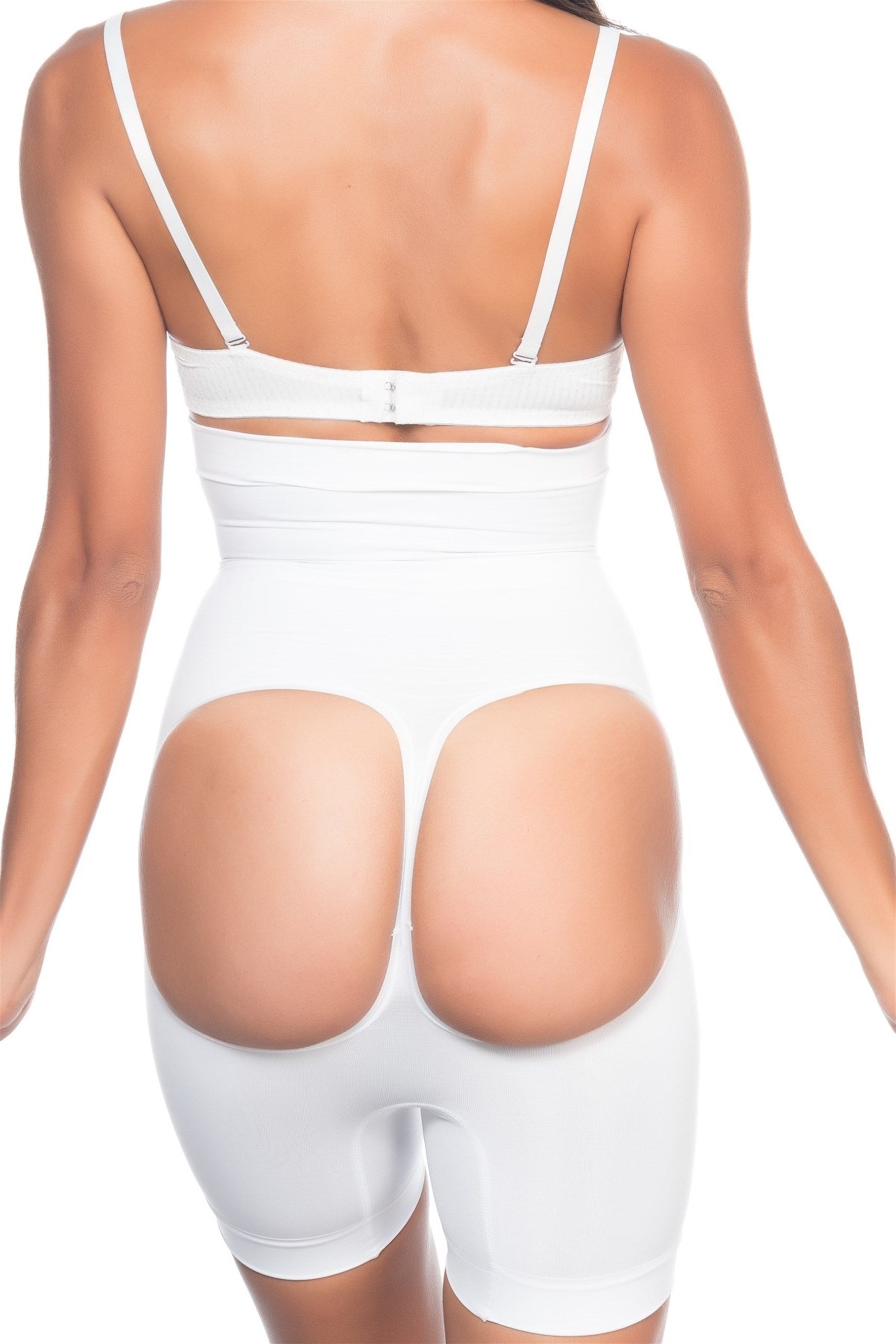 Shopymommy 2033 Seamless Postpartum Corset featuring breathable fabric and anti-slip silicone backing, ideal for postpartum recovery.