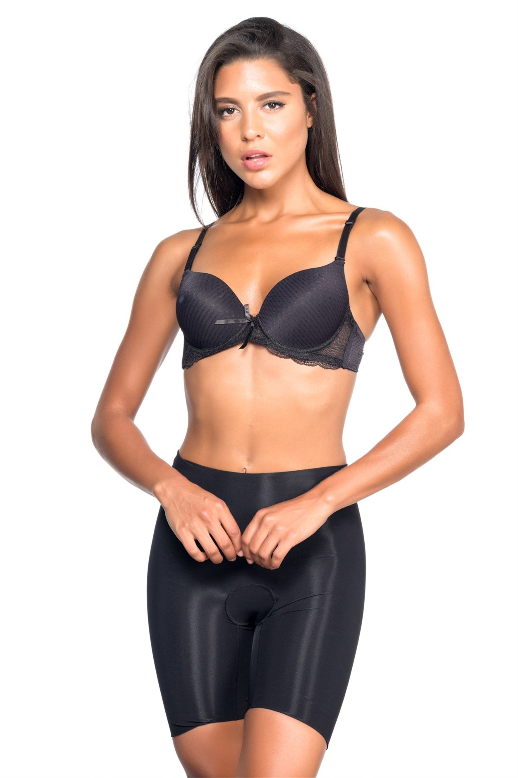 Shopymommy 2800 Double Boxer Postpartum Corset featuring breathable fabric and anti-slip silicone backing for postpartum recovery.