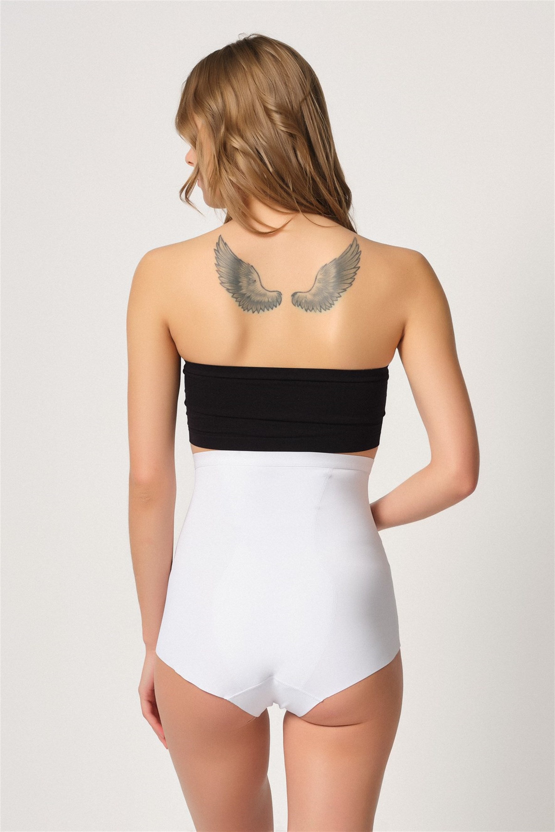 Shopymommy 2931 Postpartum Corset featuring anti-slip silicone backing and breathable fabric for postpartum recovery.