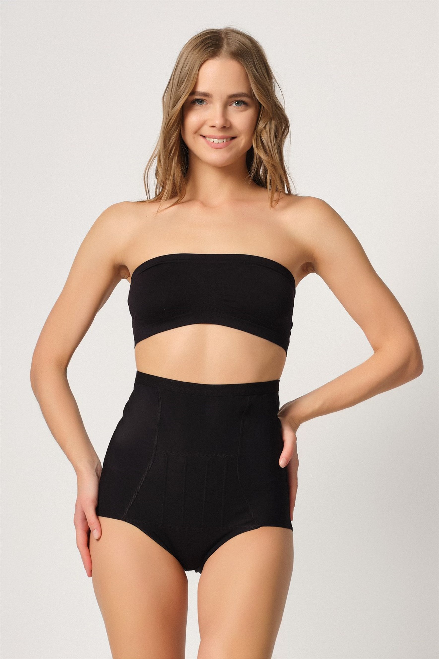 Shopymommy 2931 Postpartum Corset featuring anti-slip silicone backing and breathable fabric for postpartum recovery.