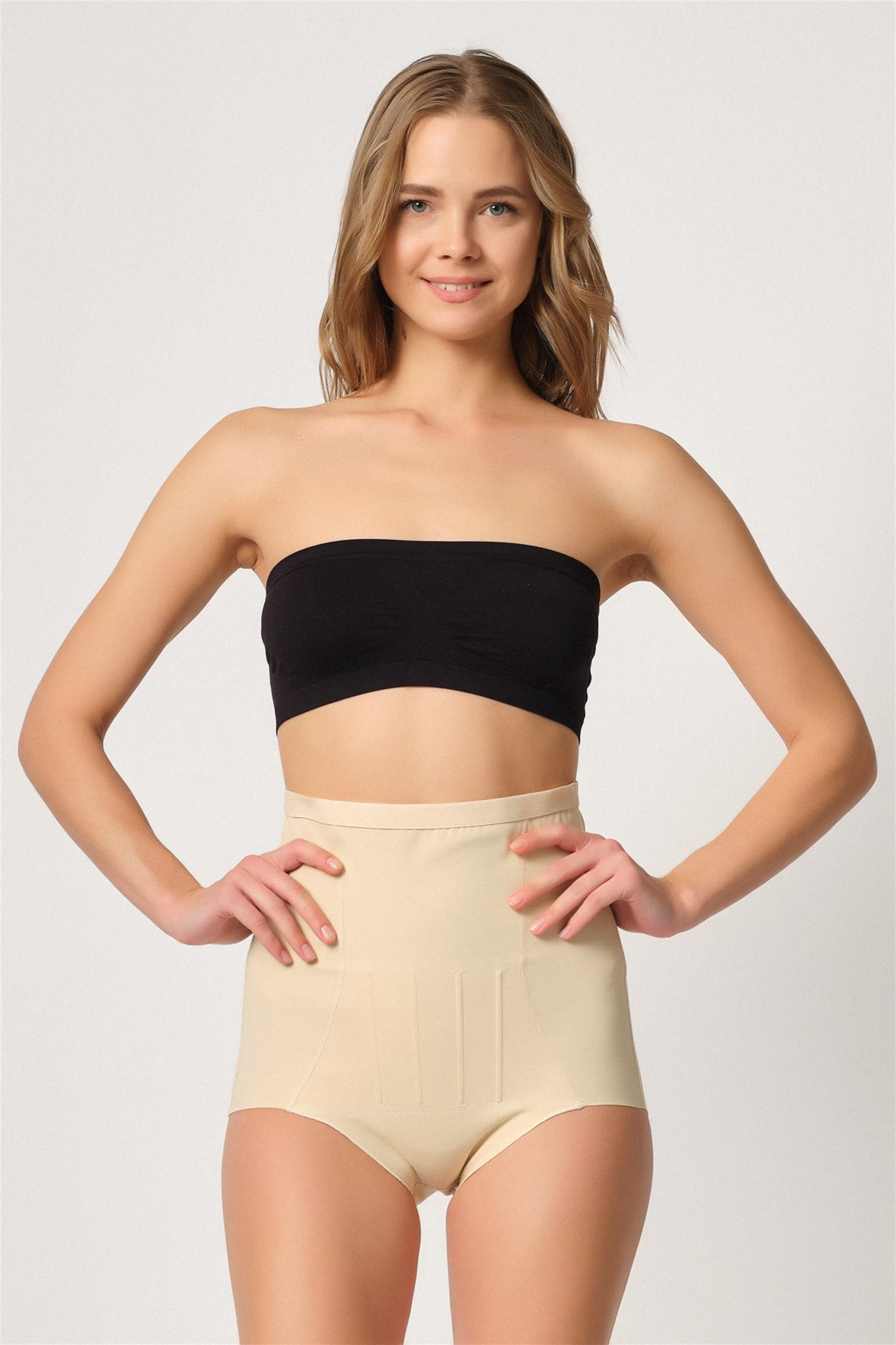 Shopymommy 2931 Postpartum Corset featuring anti-slip silicone backing and breathable fabric for postpartum recovery.