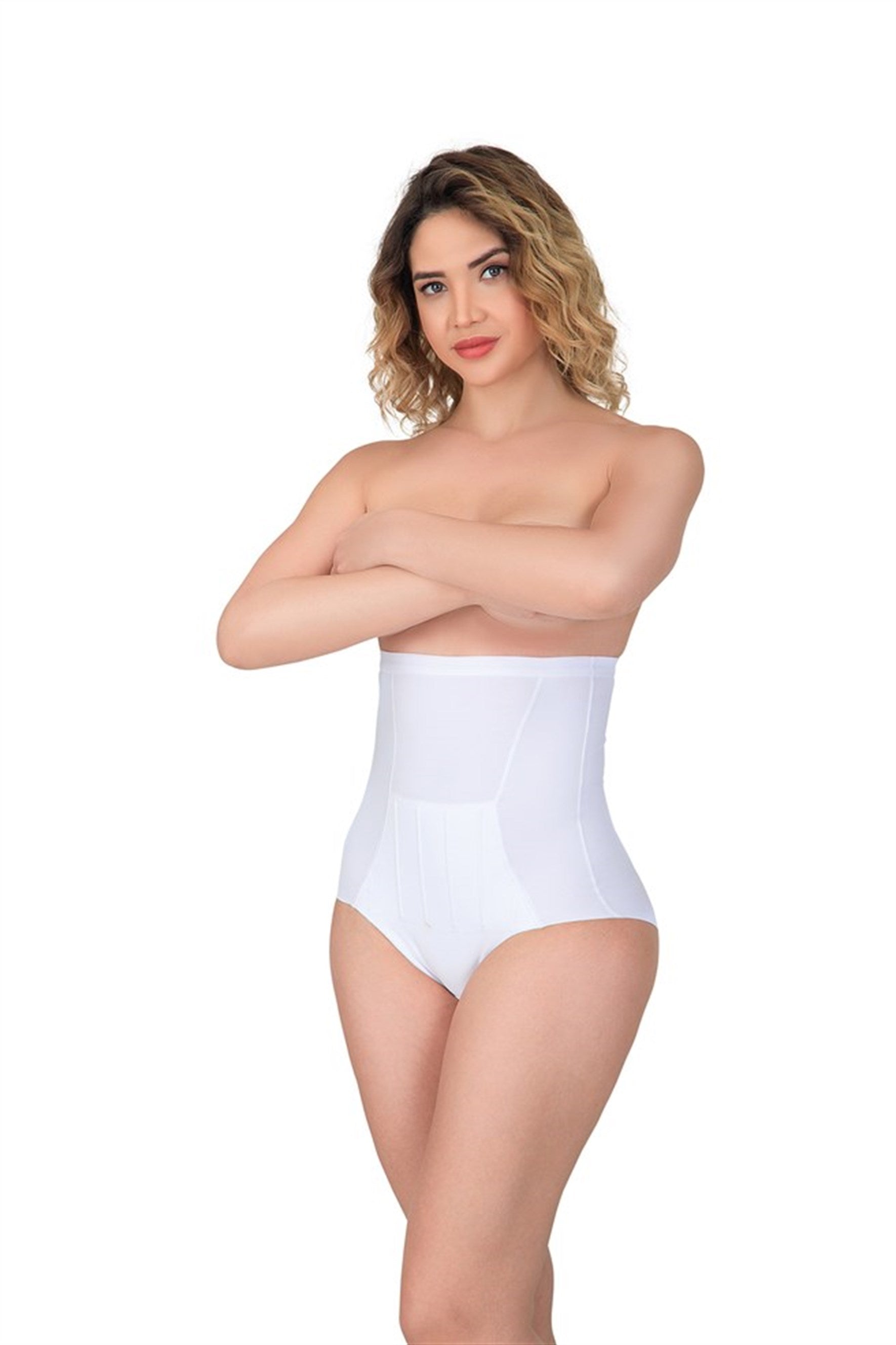 Shopymommy 2931 Postpartum Corset featuring anti-slip silicone backing and breathable fabric for postpartum recovery.