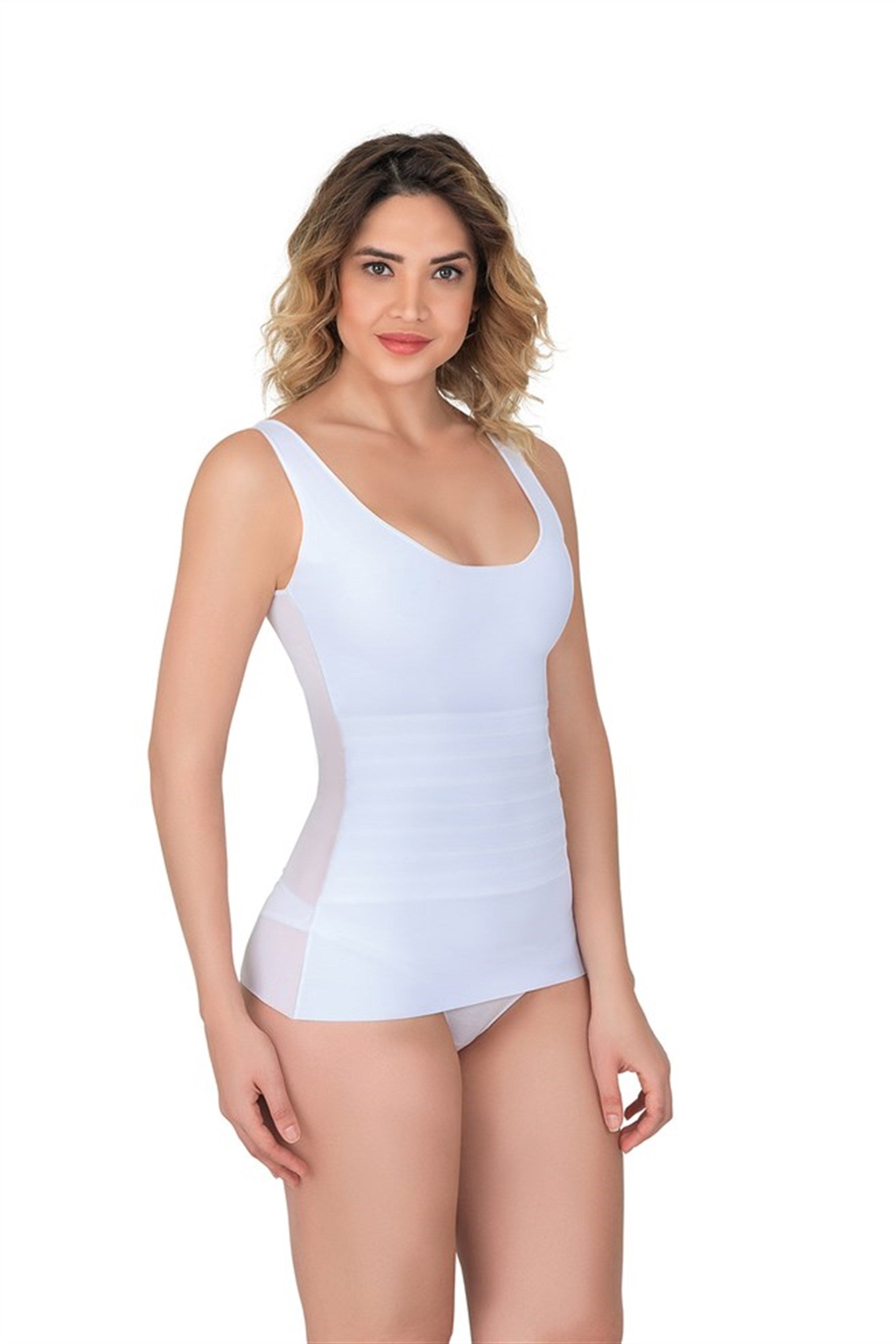 Shopymommy 2938 Athlete Postpartum Corset featuring breathable fabric and anti-slip silicone backing, designed for postpartum recovery.