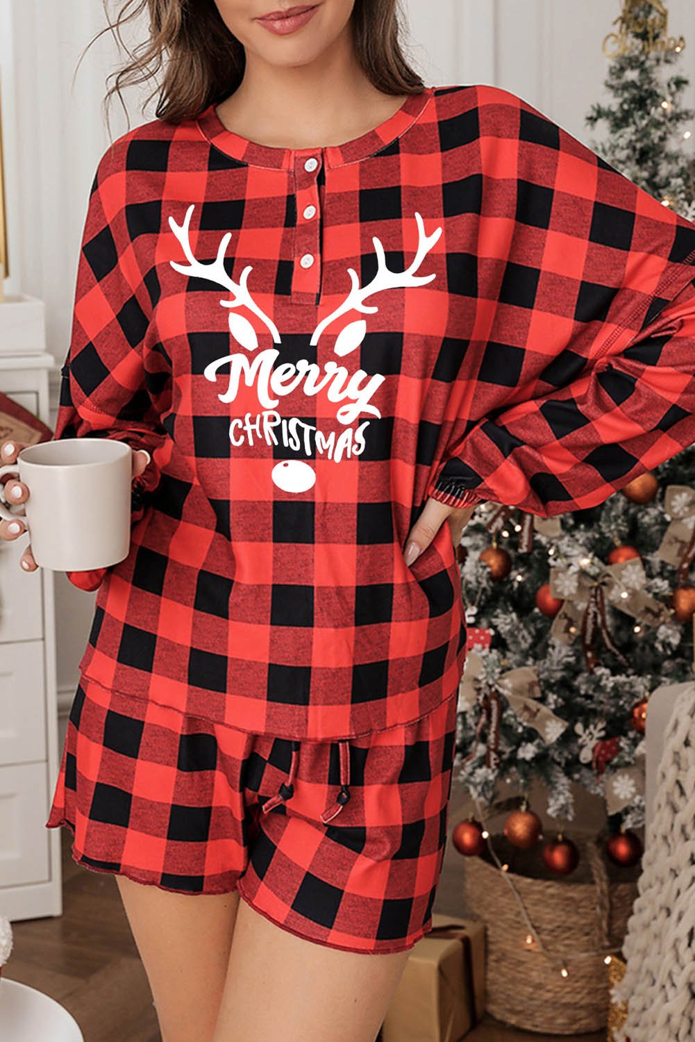 Main Christmas Plaid Loungewear image